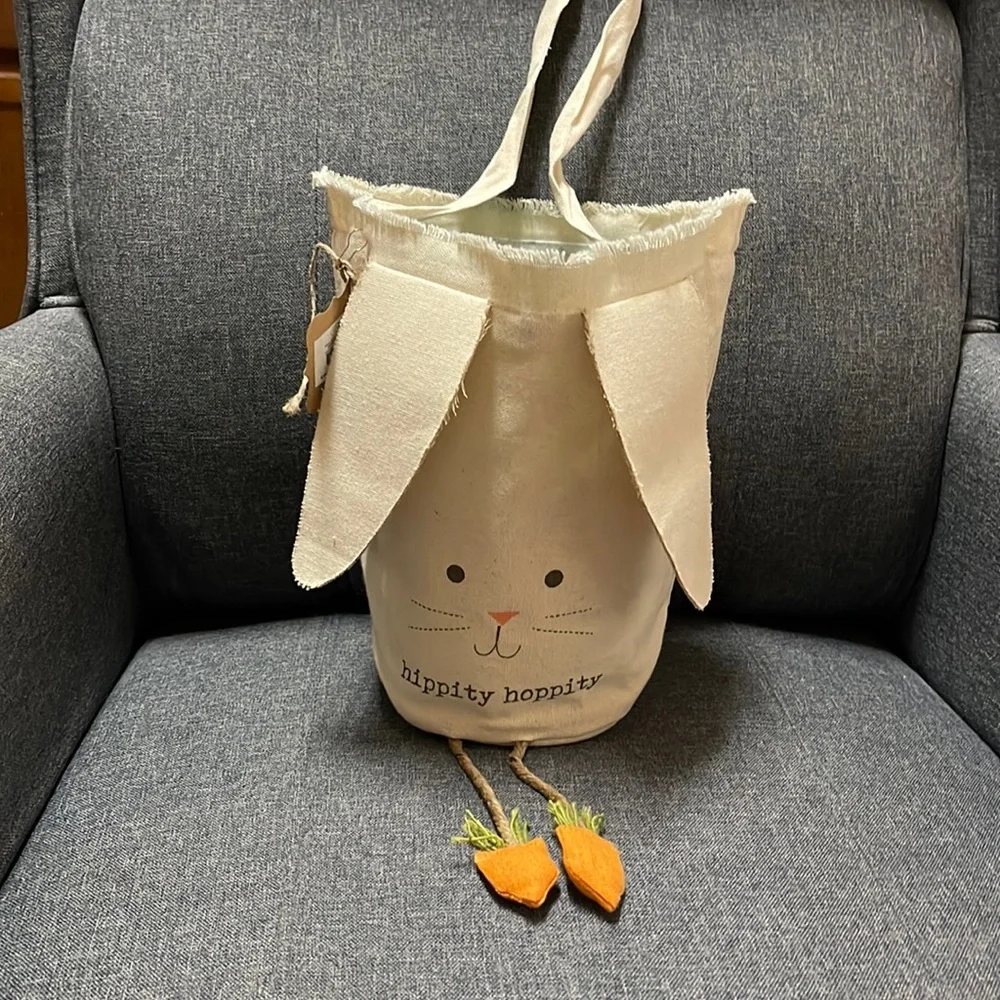 Mud Pie Easter Bunny Candy Bag